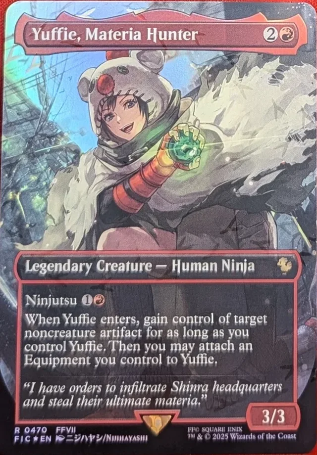 Yuffie, Materia Hunter — Chocobo Track foil