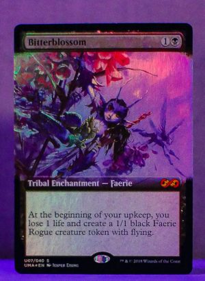 FOIL Bitterblossom from Ultimate Masters Box Topper Proxy