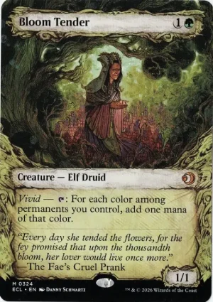 Bloom Tender (0324) (Showcase) from Lorwyn Eclipsed Magic the Gathering Proxy