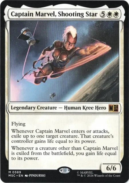 Captain Marvel Shooting Star – mtg proxy
