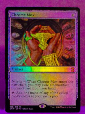 FOIL Chrome Mox from Eternal Masters Proxy