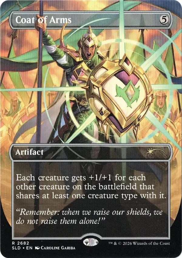 Coat of Arms (2682) from Secret Lair Drop Series Magic the Gathering Proxy