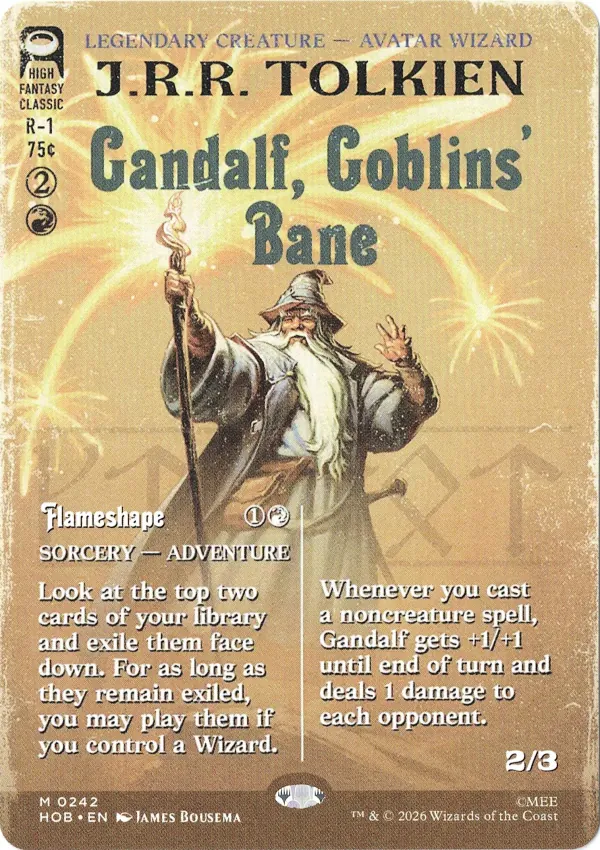 Gandalf Goblins Bane – magic the gathering proxy