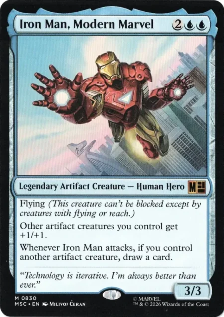 Iron Man Modern Marvel 1 – mtg proxy