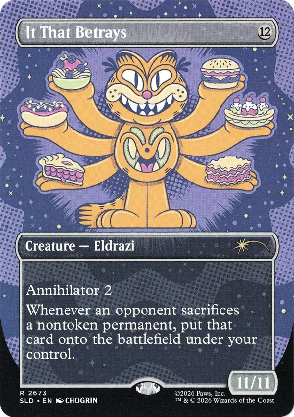 It That Betrays (2673) from Secret Lair Drop Magic the Gathering Proxy