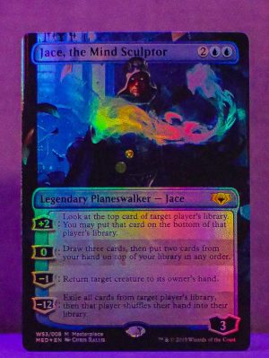 FOIL Jace, The Mind Sculptor from War of the Spark: Mythic Edition Proxy