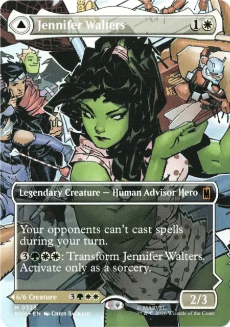 Jennifer Walters BORD 328 front – magic the gathering proxy
