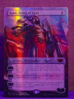 FOIL Karn, Scion of Urza from Ravnica Allegiance: Mythic Edition Proxy