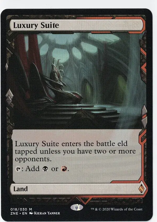 Luxury Suite from Zendikar Rising Expeditions Magic the Gathering Proxy