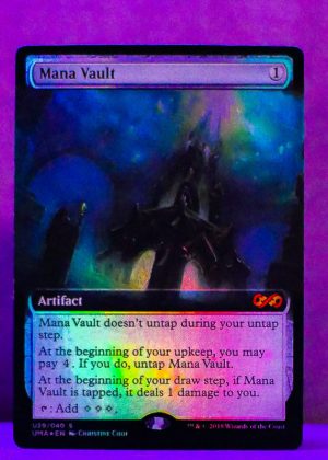 FOIL Mana Vault from Ultimate Masters Box Topper Proxy