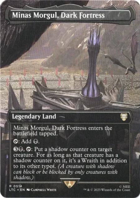 Minas Morgul Dark Fortress LOTR – magic the gathering proxy