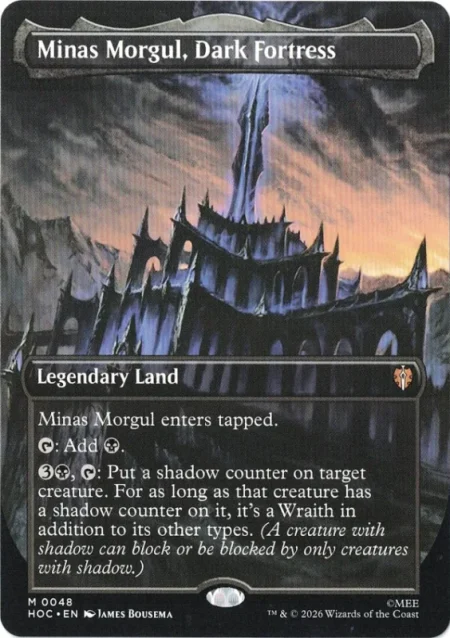 Minas Morgul Dark Fortress hobbit – mtg proxy