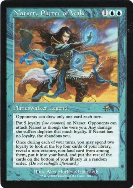 Narset Parter of Veils retro – magic the gathering proxy