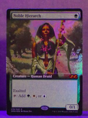 FOIL Noble Hierarch from Ultimate Masters Box Topper Proxy