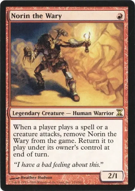 Norin the Wary from Time Spiral Magic the Gathering Proxy