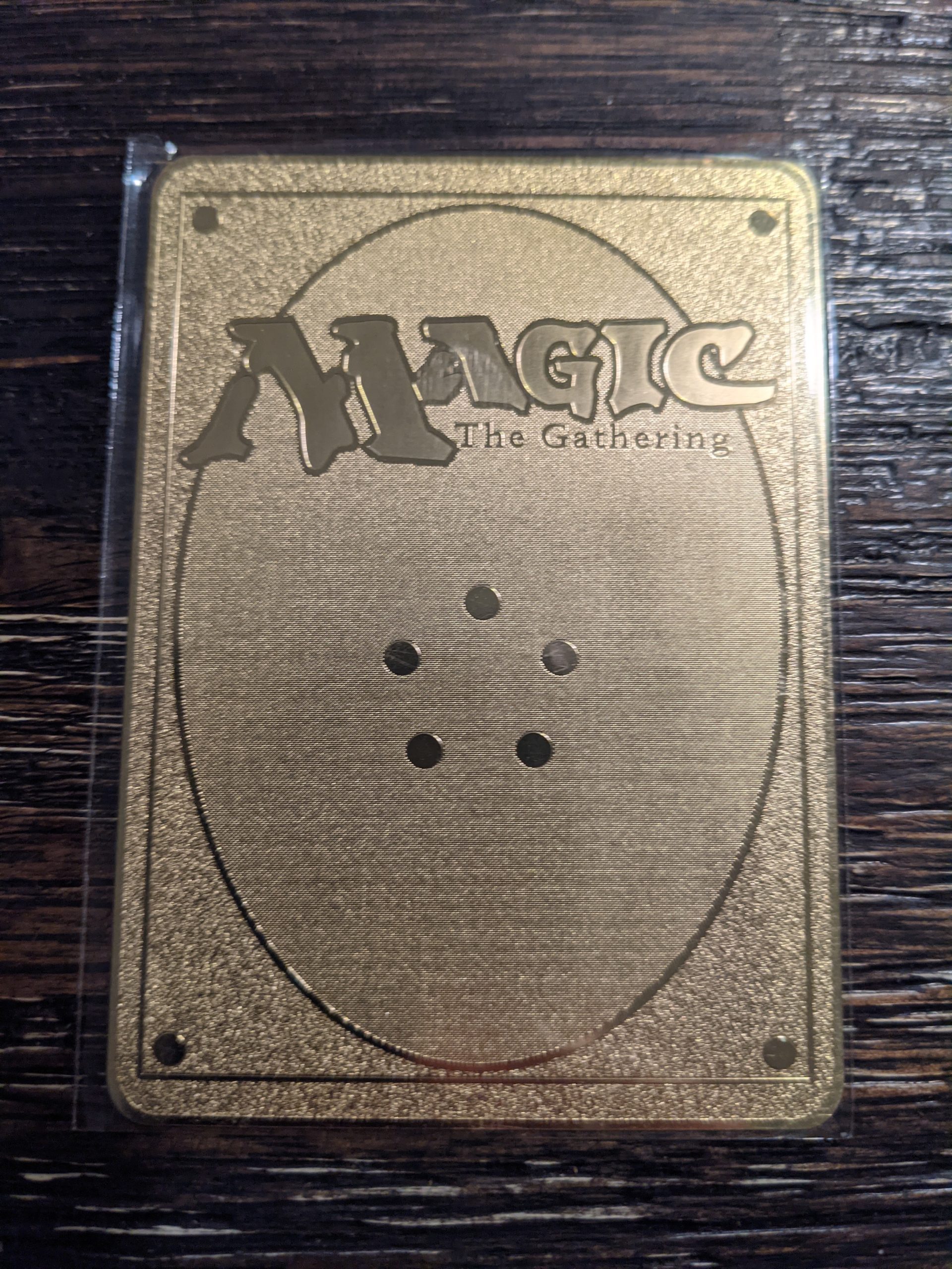 ☆☆☆ Black Lotus Magic The Gathering Karte Metall Gold English ☆☆☆