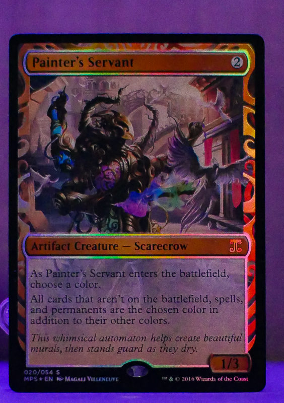 FOIL Painter's Servant from Kaladesh Inventions Proxy