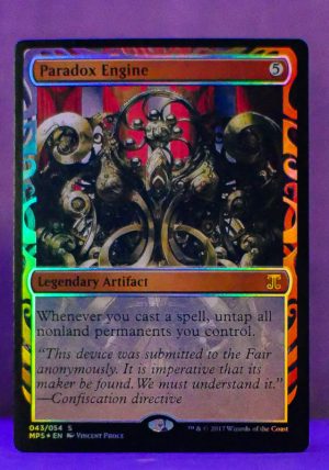 FOIL Paradox Engine from Kaladesh Inventions Proxy