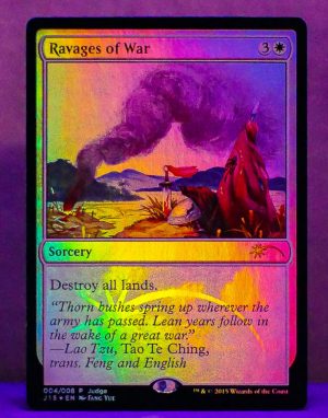 FOIL Ravages of War from Judge Promo Proxy