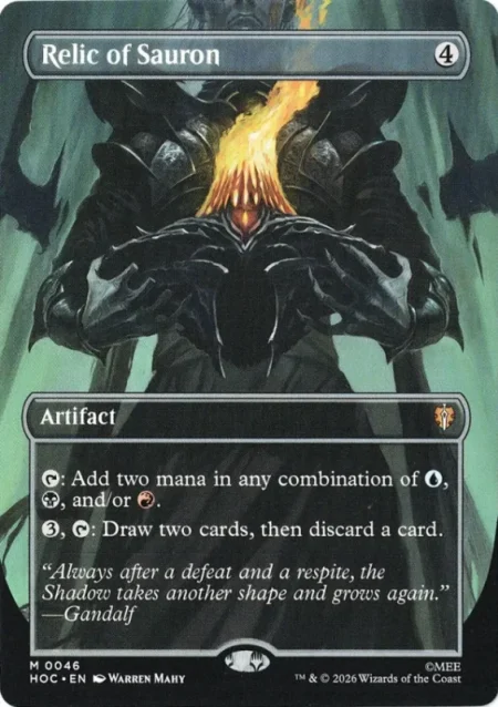 Relic of Sauron 1 – mtg proxy