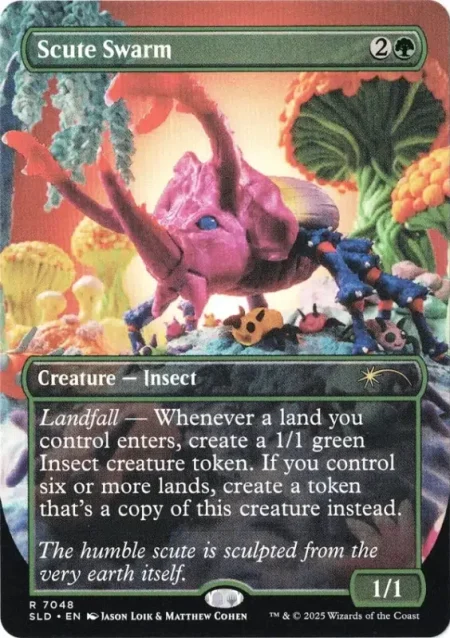 Scute Swarm (7048) from Secret Lair Drop Magic the Gathering Proxy
