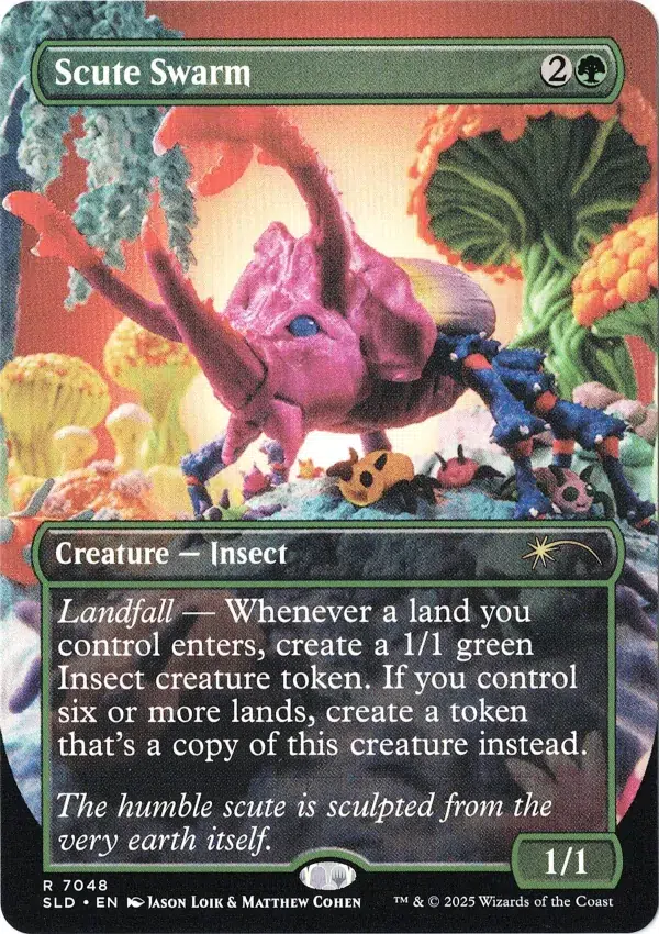 Scute Swarm (7048) from Secret Lair Drop Magic the Gathering Proxy