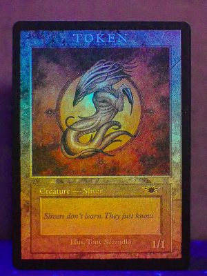 FOIL TOKEN Sliver from Legions Proxy