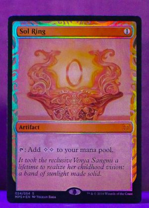 FOIL Sol Ring from Kaladesh Invention Proxy