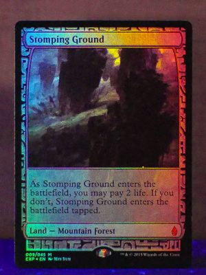 FOIL Stomping Ground from Zendikar Expedition Proxy