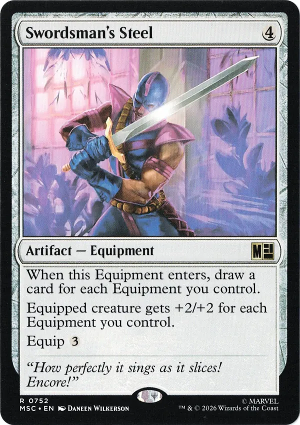 Swordsmans Steel reg – magic the gathering proxy