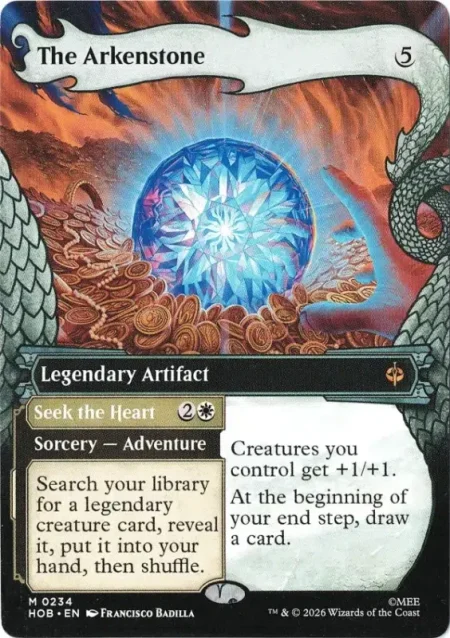 The Arkenstone (Showcase) from The Hobbit Magic the Gathering Proxy