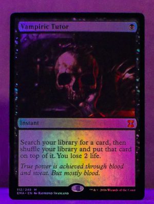 FOIL Vampiric Tutor from Eternal Masters Proxy