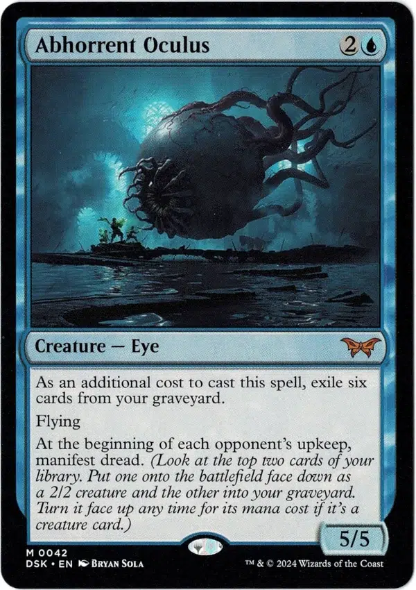 Abhorrent Oculus Magic the Gathering Proxy