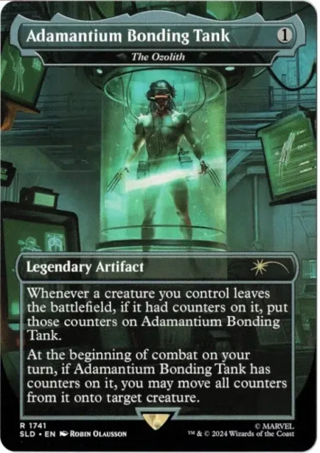 Adamantium Bonding Tank Magic the Gathering Proxy