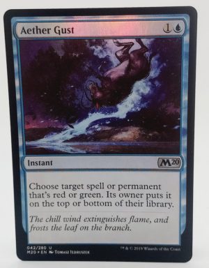 FOIL Aether Gust from Magic 2020 Proxy