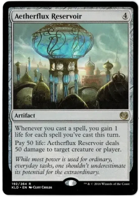 Aetherflux Reservoir Magic the Gathering Proxy