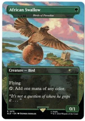 African European Swallow Magic the Gathering Proxy