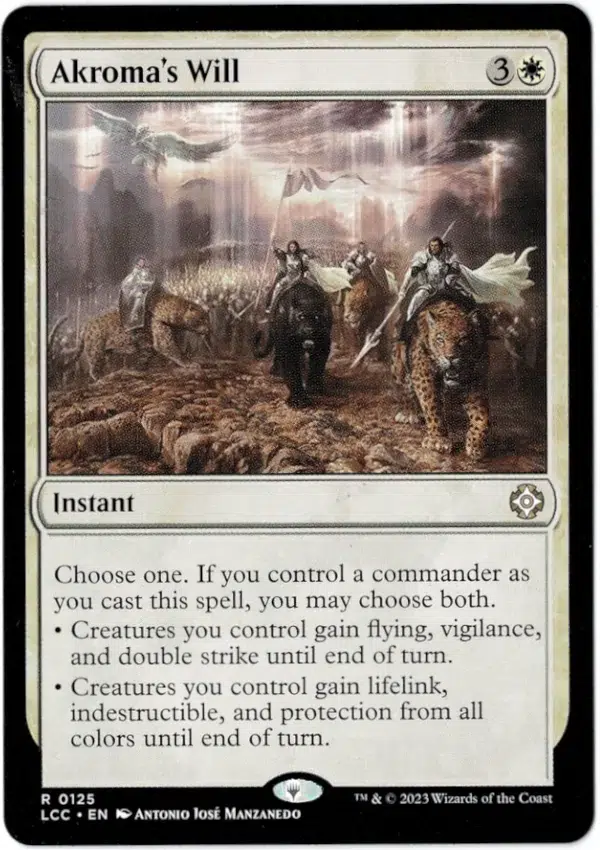 Akromas Will Cm Magic the Gathering Proxy