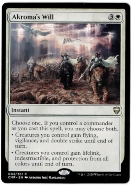 Akromas Will Reg Magic the Gathering Proxy
