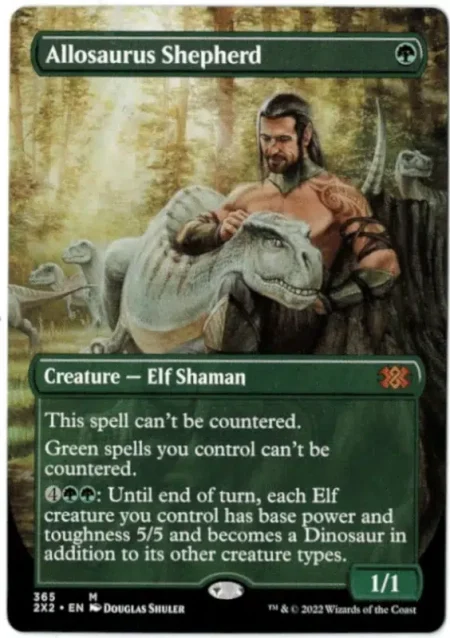 Allosaurus Shepherd Ext Magic the Gathering Proxy
