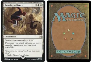 Amazing Alliance from Marvel's Spider-Man: Eternal-Legal Magic the Gathering Proxy