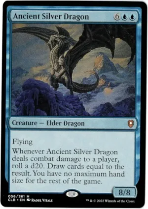 Ancient Silver Dragon Magic the Gathering Proxy