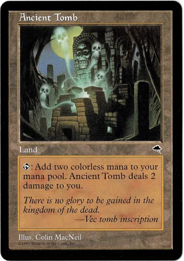 Ancient Tomb 1 Magic the Gathering Proxy