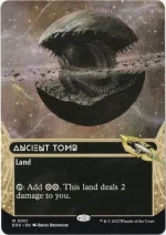 Ancient Tomb (0001) (Borderless) from Edge of Eternities: Stellar Sights Magic the Gathering Proxy