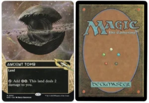 Ancient Tomb (0001) (Borderless) from Edge of Eternities: Stellar Sights Magic the Gathering Proxy