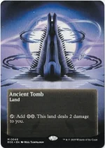 Ancient Tomb (0046) (Borderless) from Edge of Eternities: Stellar Sights Magic the Gathering Proxy