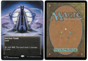 Ancient Tomb (0046) (Borderless) from Edge of Eternities: Stellar Sights Magic the Gathering Proxy