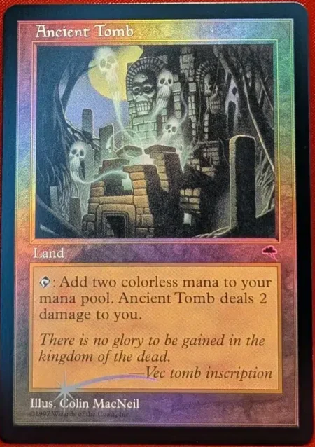 Ancient Tomb Foil Magic the Gathering Proxy