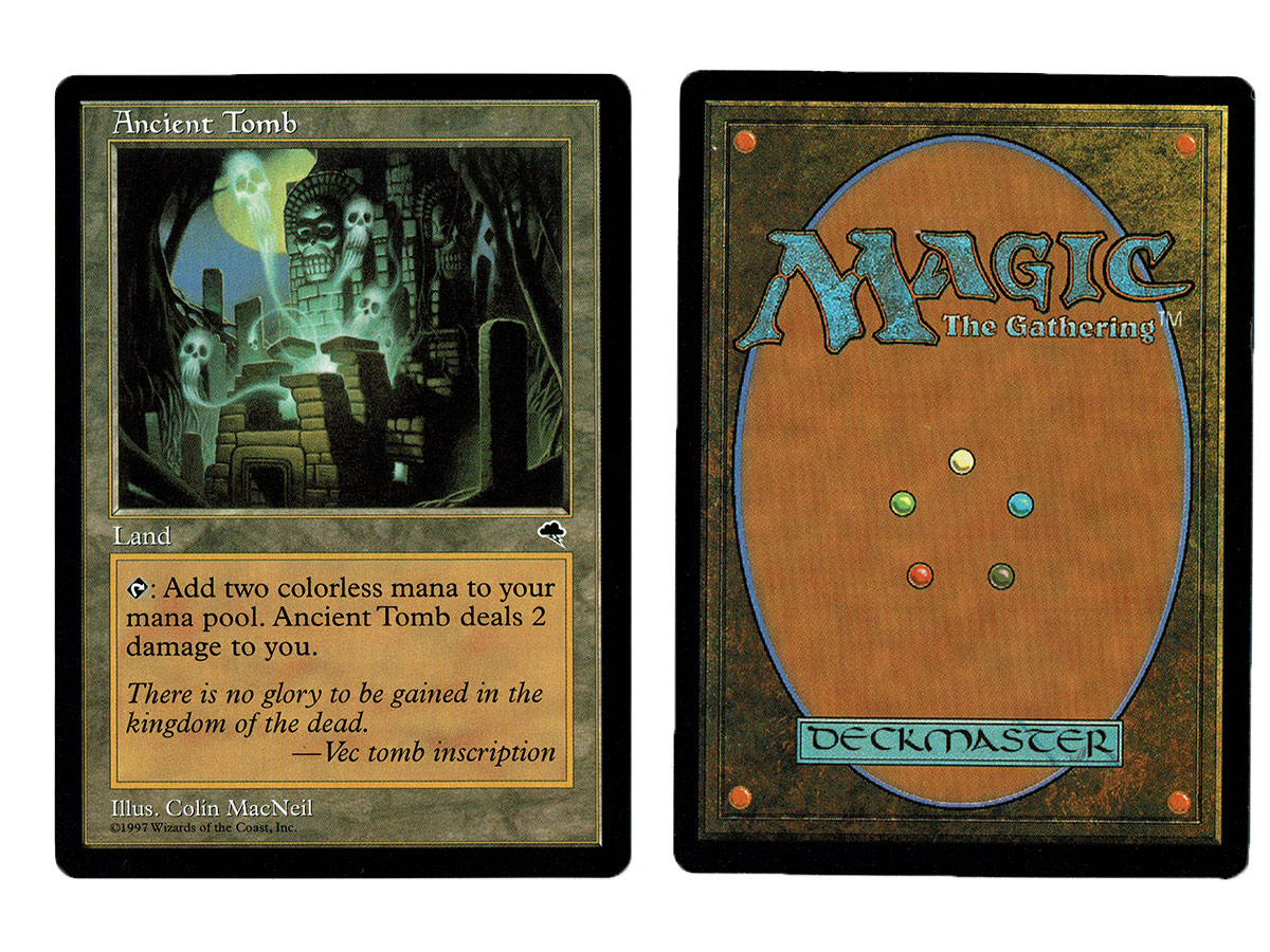 Ancient Tomb // Ancienne tombe ►Magic-Style◄ MTG Tempest EX+