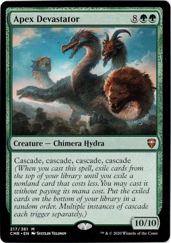 Apex Devastator from Commander Legends Magic the Gathering Proxy